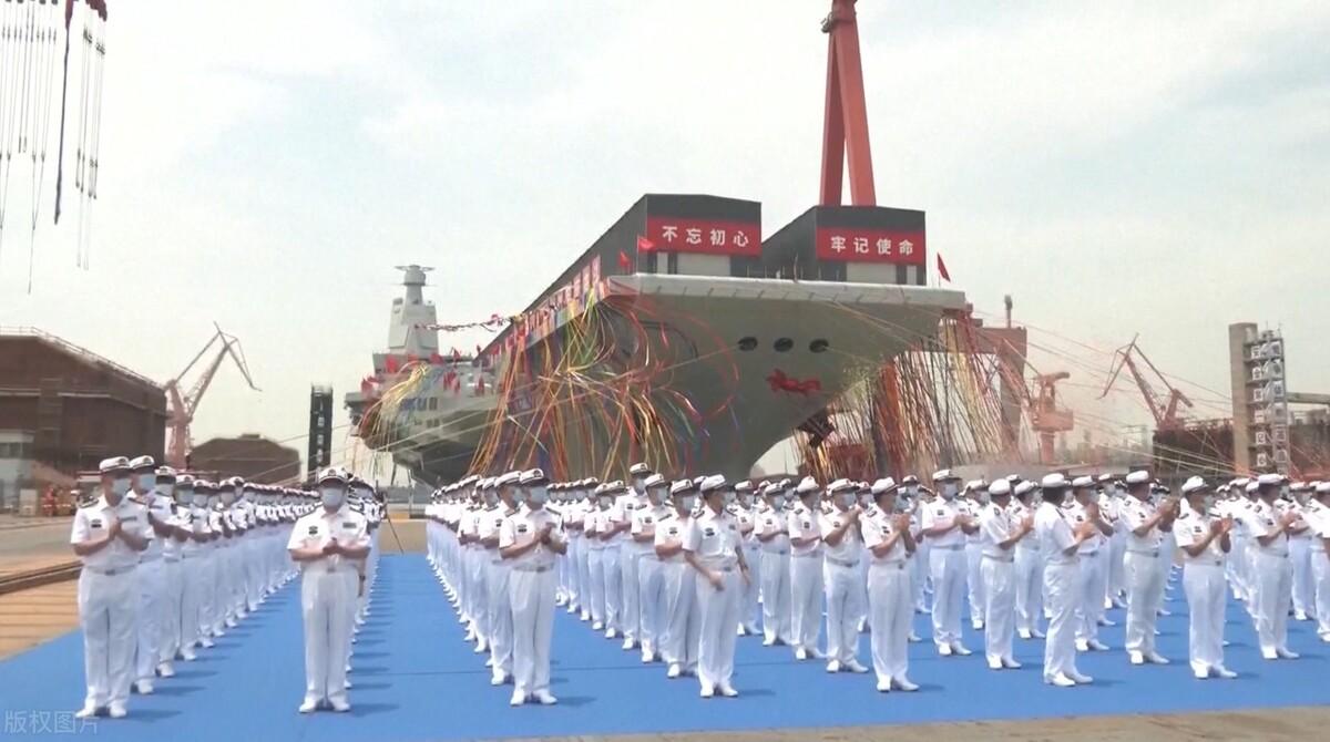 中国最新型航母高清图片曝光,揭秘003航母的神秘面纱