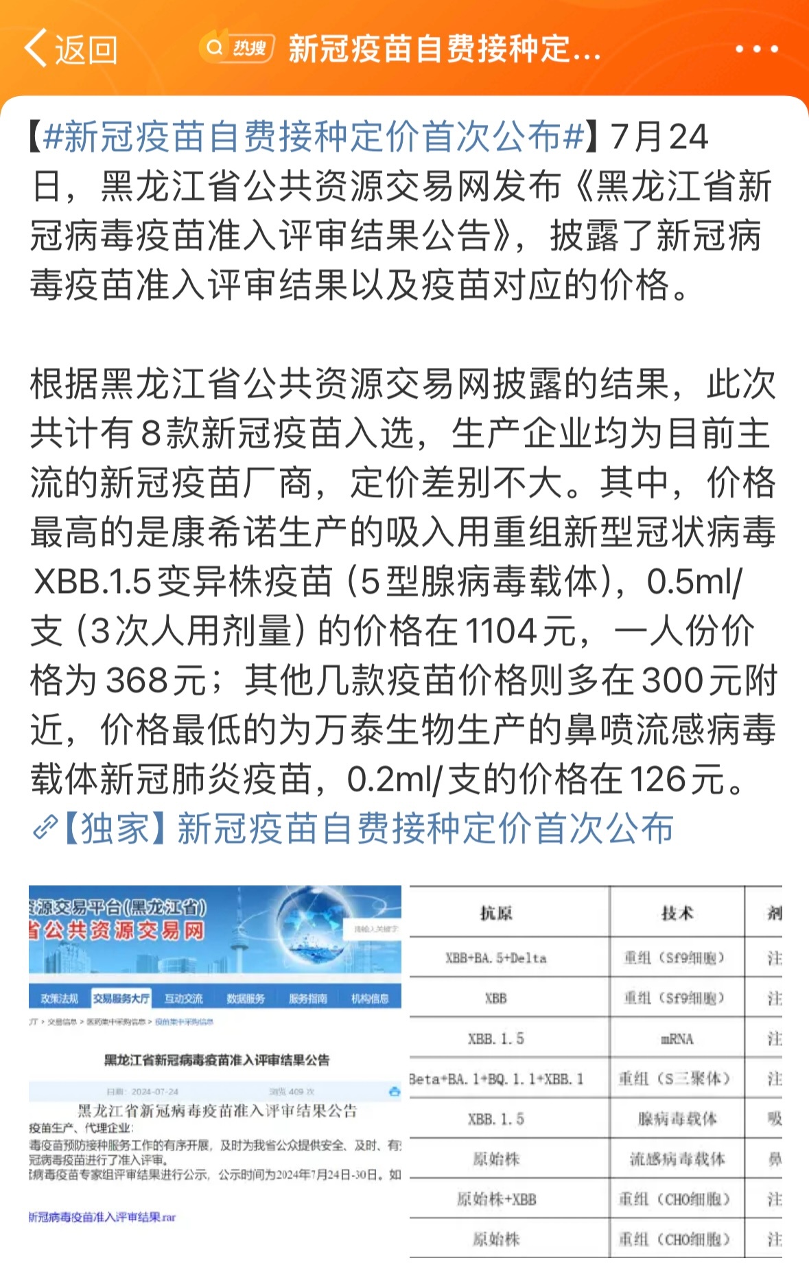 最新疫苗价格动态，掌握最新苗价信息